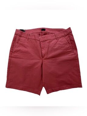 Women's J Crew Chino size 16 coral pink 9" inseam